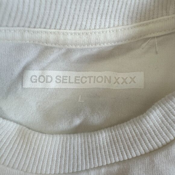 God Selection XXX Cream Champion Boxer Graphic cut crop top short sleeves L - Picture 9 of 11